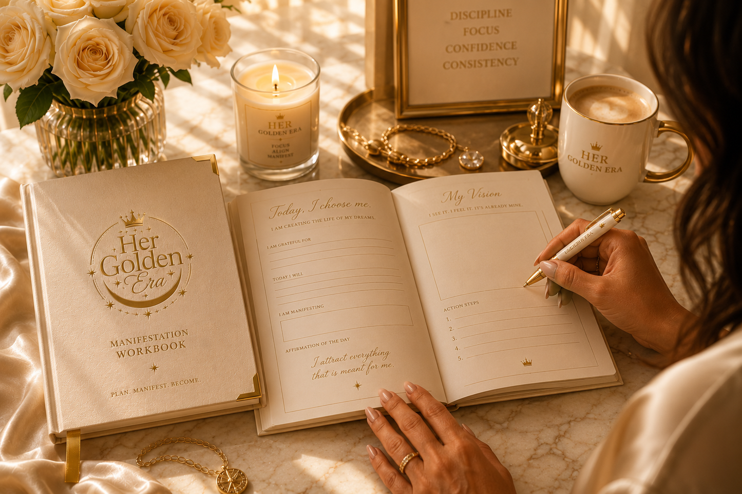 Her Golden Era Manifestation Workbook